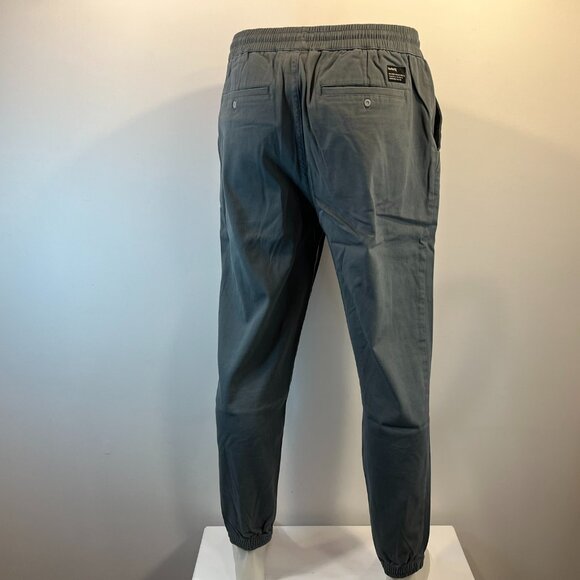 Hurley Men's Smoke Grey Outsider Icon Straight Joggers - Size Medium - Picture 5 of 6